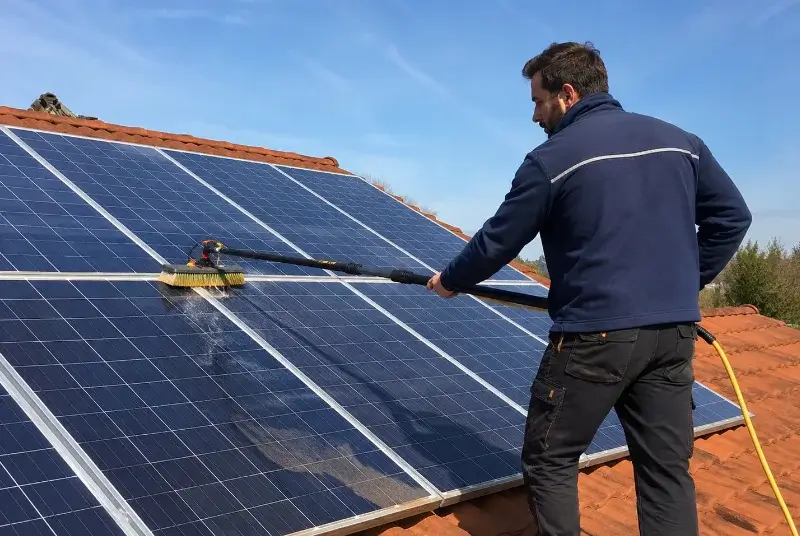 Nettoyage et entretien de panneaux solaires à Avessac