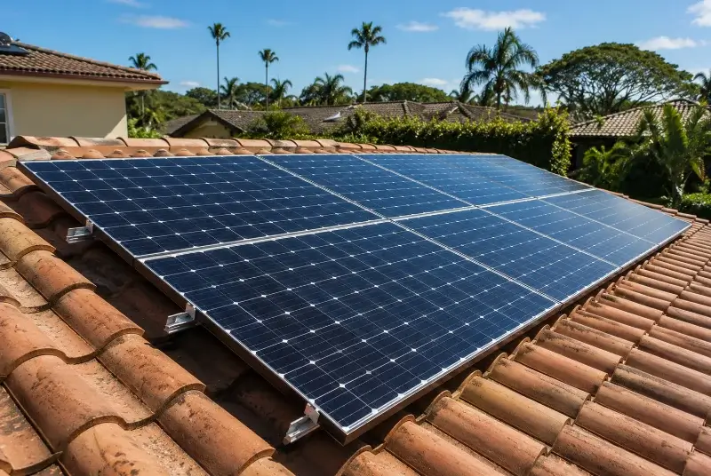 Installation de panneaux solaires à Avessac